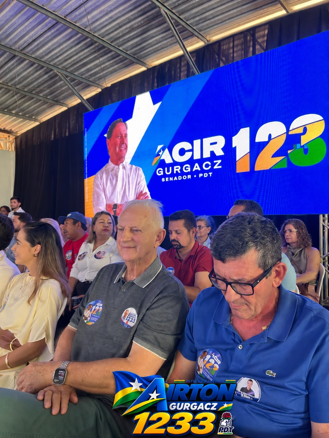 Lançamento da campanha de Airton Gurgacz a deputado federal por Rondônia